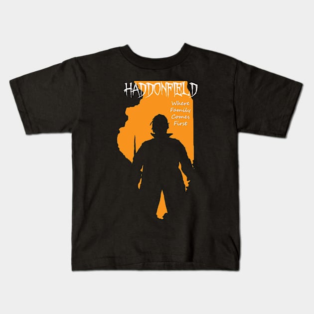 Haddonfield, Ill Kids T-Shirt by TraviO